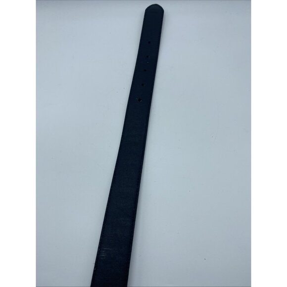 Men's Black Genuine Leather Belt Size 32 | 1 1/8" Wide | Style 8221 | Classic Fi - Picture 13 of 14